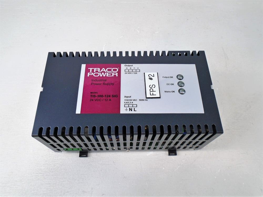 Traco Power 300W Industrial Power Supply TIS-300-124 SIG